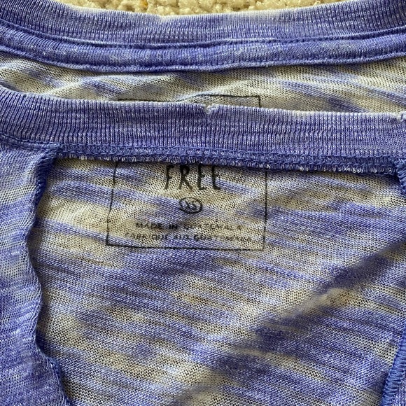 Free people purple top - Picture 2 of 2